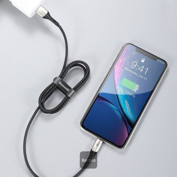 Baseus Horizontal Data Cable With An Indicator Lamp USB For iP 24A 1m cable