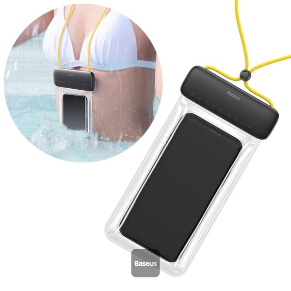 Baseus Waterproof Bag and Phone Case IPX8 - 72 Inches Yellow