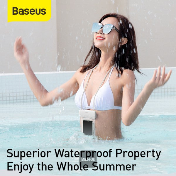 Baseus Waterproof Bag and Phone Case IPX8 - 72 Inches White