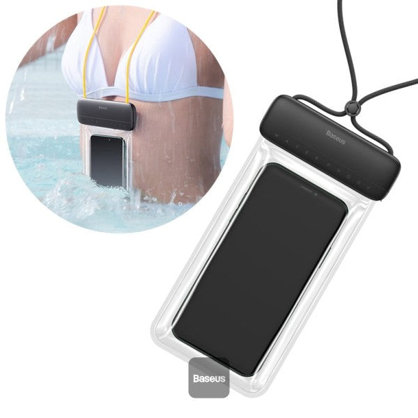 Baseus Waterproof Bag and Phone Case IPX8 - 72 Inches Black