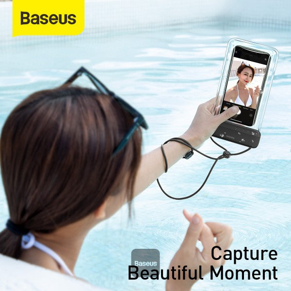 Baseus Waterproof Bag and Phone Case IPX8 - 72 Inches Black