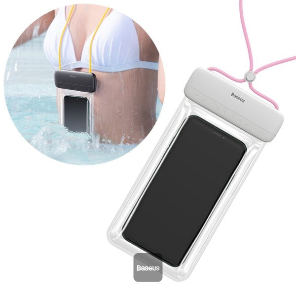 Baseus Waterproof Bag and Phone Case IPX8 - 72 Inches Pink