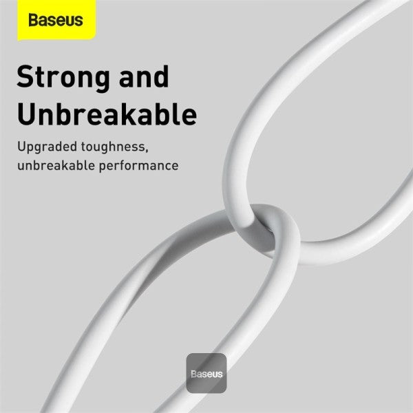 Baseus Superior Series USB to Lightning-Fast Charging Cable Data Transfer 24A for iPhone 13 12 11 Pro Max Mini XS X 8 7 6 5 SE iPad and More 1M - Blue