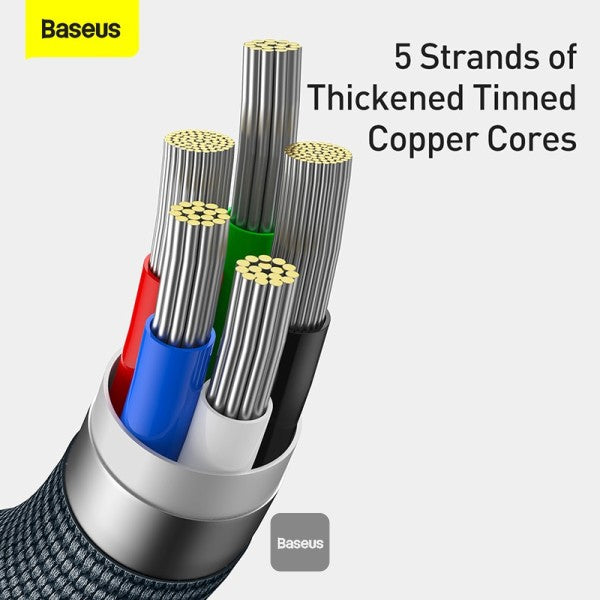 Baseus 20W PD Cable Crystal Shine Series Fast Charging Data Cable Type-C For iPhone 8 X XS XR 11 12 13 mini pro max 12M Purple