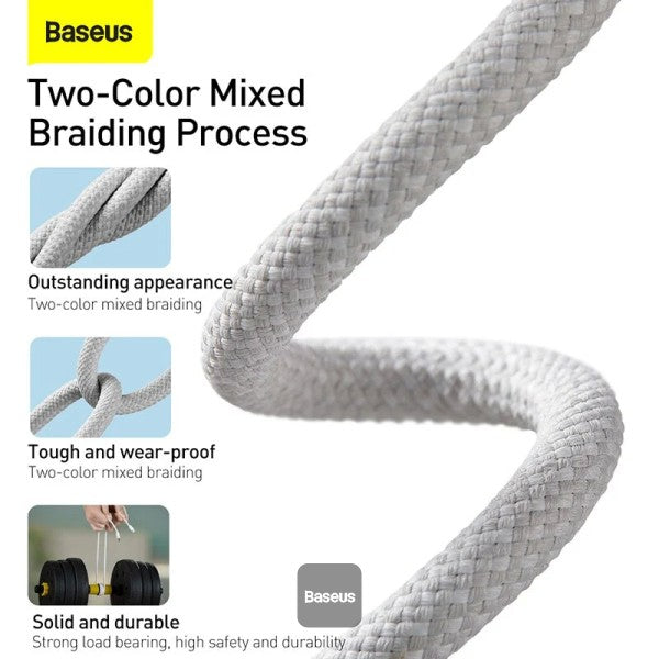Baseus Dynamic Series Fast Charging Data Cable Type-C to Lightning 20W 2M - White