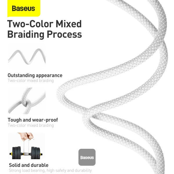 Baseus Dynamic Series Fast Charging Data Cable Type-C to Lightning 20W 2M - White