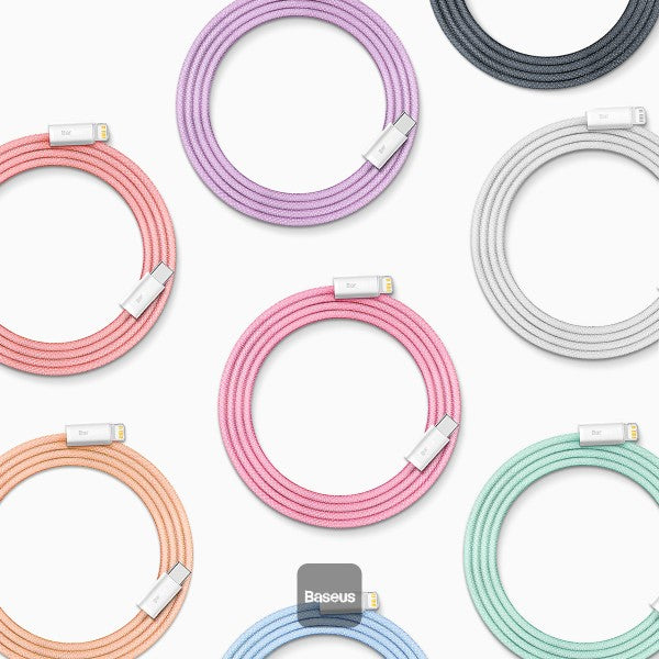 Baseus Dynamic Series Fast Charging Data Cable Type-C to Lightning 20W 2M - Green