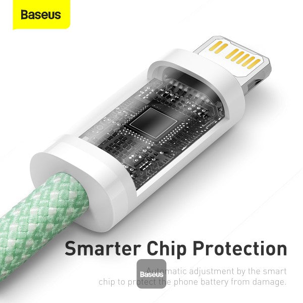 Baseus Dynamic Series Fast Charging Data Cable Type-C to Lightning 20W 2M - Green