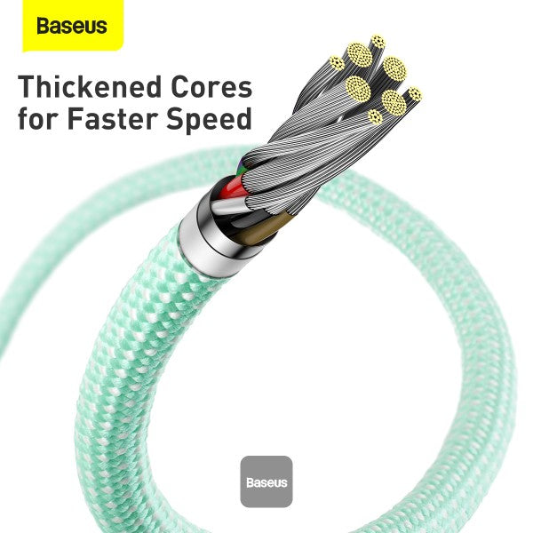 Baseus Dynamic Series Fast Charging Data Cable Type-C to Lightning 20W 2M - Green