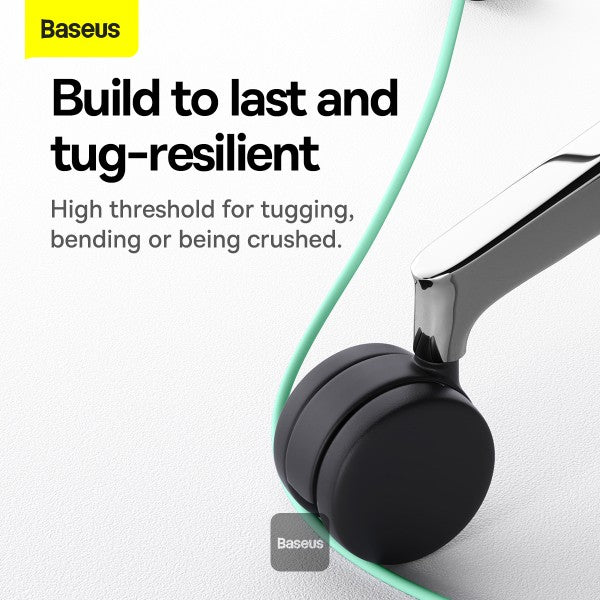 Baseus Jelly Liquid Silica Gel Fast Charging Data Cable Type-C to iP 20W 12m Green