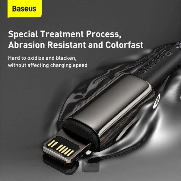 Baseus Tungsten Gold Fast Charging Data Cable Type-C to iP PD 20W (2m) Black