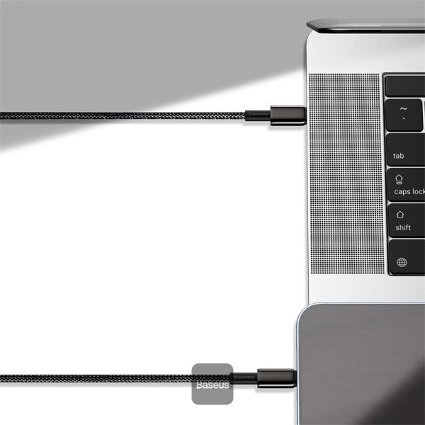 Baseus Tungsten Gold Fast Charging Data Cable Type-C to iP PD 20W (2m) Black