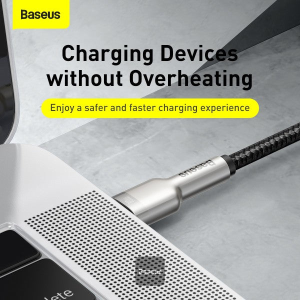 Baseus Cafule Series Metal Data Cable Type-C to Type-C 100W 2M - Black
