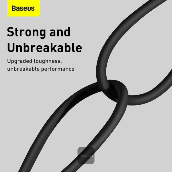 Baseus Superior Series Fast Charging Data Cable USB to iP 24A (2m) Black