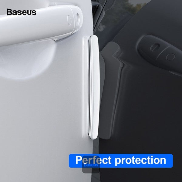 Baseus Streamlined car door bumper strip White
