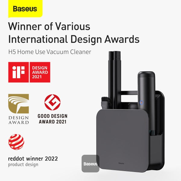 Baseus H5 Home Wireless Vacuum Cleaner Black