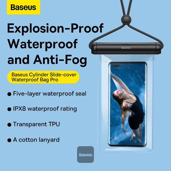 Baseus Cylinder Slide-cover Waterproof Bag Pro for Phone