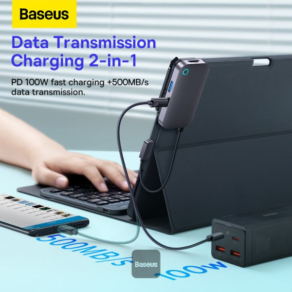 Baseus Padjoy 6-Port Type-C HUB Adapter