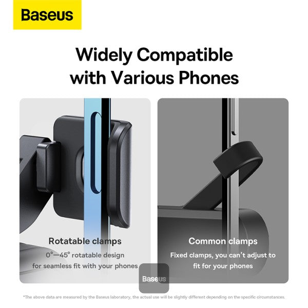 Baseus Gravity Air Vent Car Phone Holder (Air Outlet Version) black