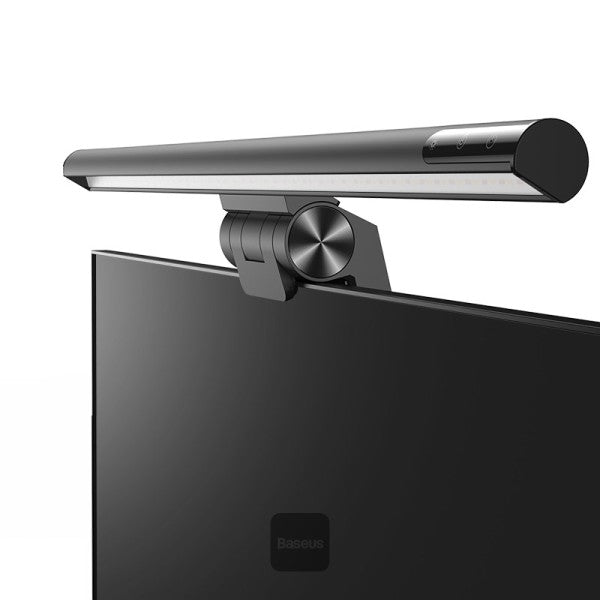 Baseus Monitor Light Bar - USB Powered Eye-Protection Dimmable Brightness & Color Temp Screen Clamp Design for E-Reading & Workstation - Black