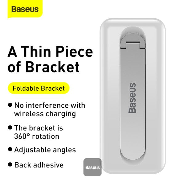 Baseus Foldable Phone Holder and Stand Self-Adhesive White