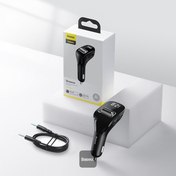 Baseus Streamer F40 AUX wireless MP3 car 6