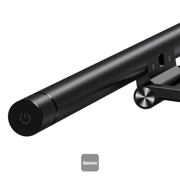 Baseus I-Wok Pro Computer Monitor Light - Stepless Dimming Monitor Lamp Eye-Care LED Bar - Black
