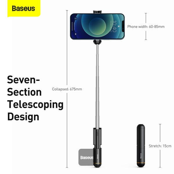Baseus Ultra Mini Bluetooth Folding Selfie Stick BLACK