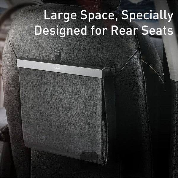 Baseus Leather Car Garbage Bin Bag Waterproof Leakproof Car Auto Garbage Bag Can Automotive Waste Storage
