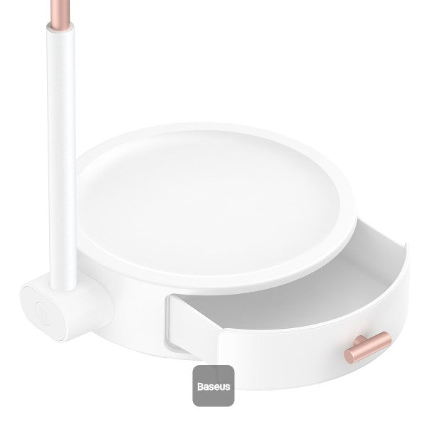 Smart Beauty Series Lighted Makeup Mirror With Storage Box White