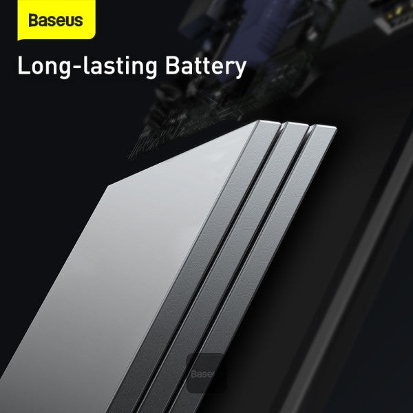 Baseus Super Energy Air Car Jump Starter Built-in 10000mAh Power Bank 1000A Max Peak Current 12V Car Jump Starter (Up to 40L Gas 25L Diesel Engines) Emergency Portable Phone Charger Black