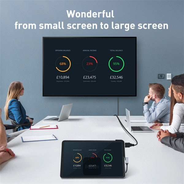 Baseus Bolt 6 IN 1 Multifunctional Type C Hub For iPad Pro