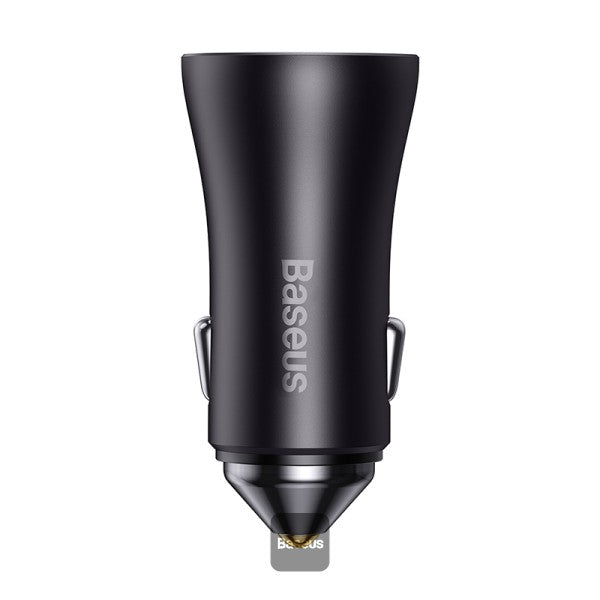 Baseus Golden Contactor Pro car charger 2x USB-C 40W gray