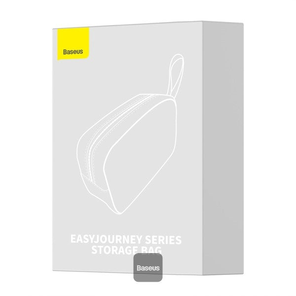 Baseus EasyJourney Series small travel bag phone pouch headphones and other small items gray