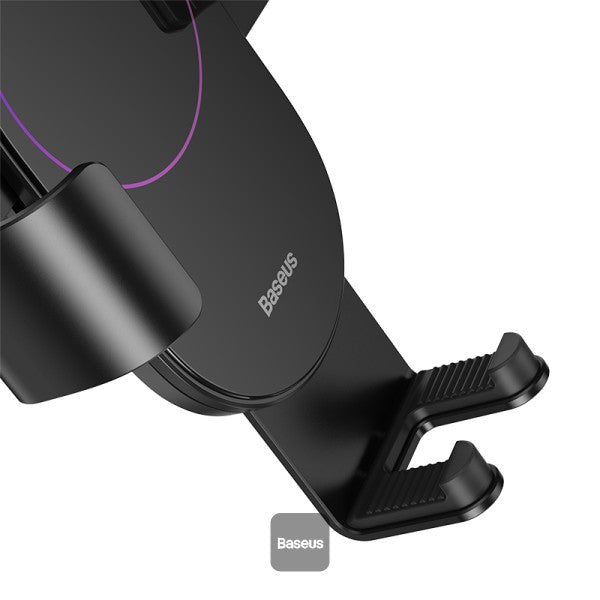 Baseus Simplism Telescopic Gravity Car Holder for The Windshield Black