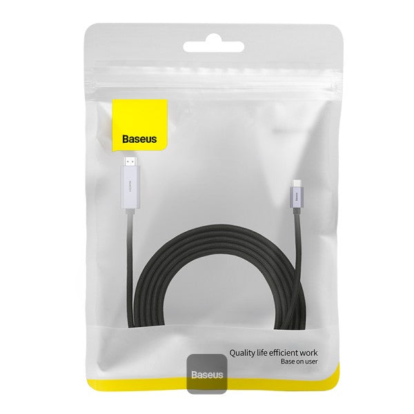 Baseus High Definition Series adapter cable USB Type C - HDMI 20 4K 60Hz 3m black