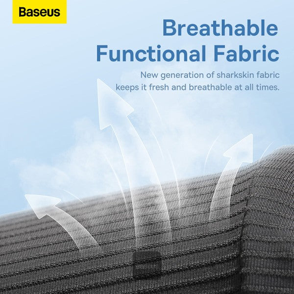 Baseus ComfortRide Series Car Cooling Lumbar Pillow Cluster - Black