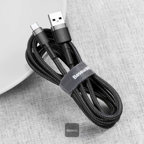 Baseus Cafule Series USB-A to Type - C Data Cable 2A 2m - Black