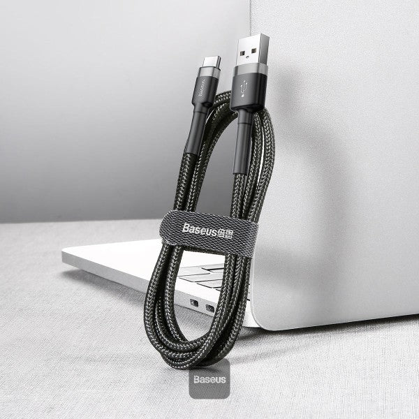 Baseus Cafule Series USB-A to Type - C Data Cable 2A 2m - Black