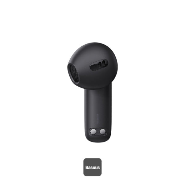 Baseus C-Mic CM10 Solar Charging Single Ear Wireless Earphone for Car - Black