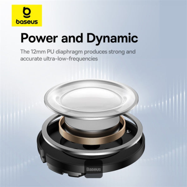 Baseus Bowie E20 True Wireless Earbuds With 2 ENC Mics 33H Playtime - Black