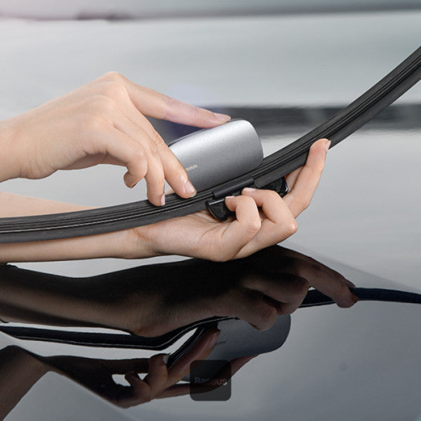 Baseus Rain Wing Wiper Blade Repair Tool | Double Sided Sharpener With Fine and Rough - Tarnish