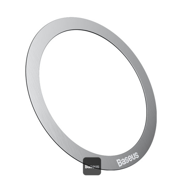 BASEUS Halo Series 2Pcs Pack Magnetic Metal Ring Ultra Thin Adhesive Phone Holder Plate