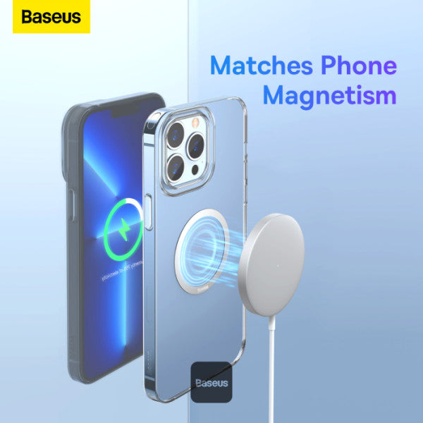 BASEUS Halo Series 2Pcs Pack Magnetic Metal Ring Ultra Thin Adhesive Phone Holder Plate