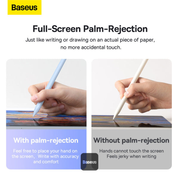 Baseus Smooth Writing 2 Series Wireless Charging Stylus Pencil for Apple iPad (Active Wireless Version) - Blue