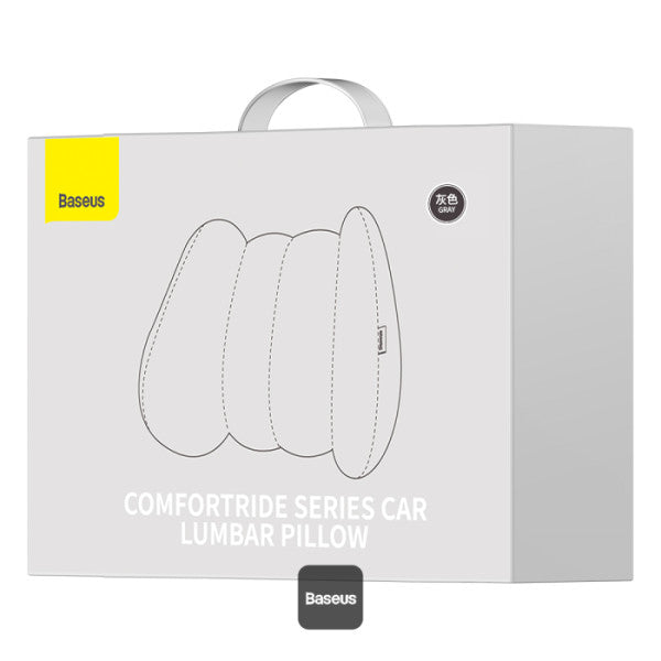 Baseus ComfortRide Series Car Lumbar Pillow Gray