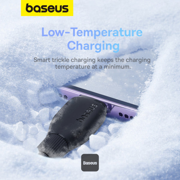 Baseus Pudding Series Fast Charging Cable With High-Speed Data Transmission Type-C to Lightning 20W 222A 12M - Black