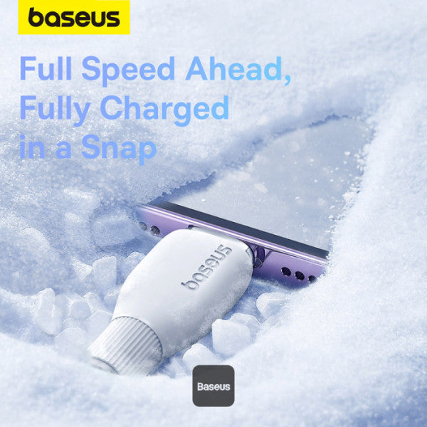 Pudding Series Fast Charging Cable With High-Speed Data Transmission USB-A to Lightning 12W 24A 12M - White