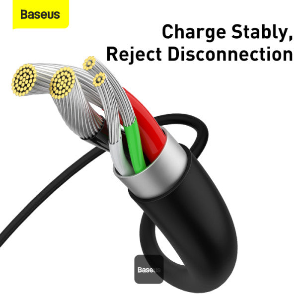 Baseus Superior Series USB-A To Micro 2A Fast Charging Data Cable 1M - Black