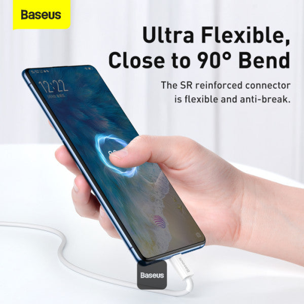 Baseus Superior Series USB-A To Micro 2A Fast Charging Data Cable 1M - White